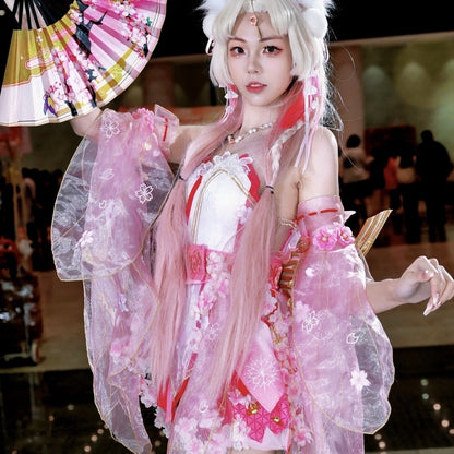 Cosplaycos, vêtements de style ancien, peau rouge, jeu de style ancien, pompon 