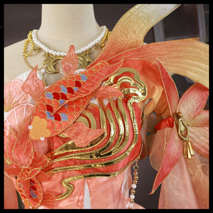 Jeu de main éternel Walnut Carp Dream Floating Light Cosplay Vêtements Walnut Carp Dream Floating Light Cos Costume 