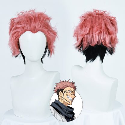 Perruque de guerre arrière Manshu Five Wu Wild Rose Xia Youjie, perruque bâton de tigre Youren Cos 