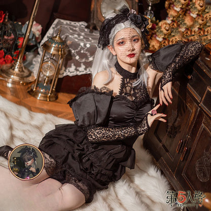 Identity V Cos Costume Flavorist Cos Fatal Gentle Dress Cosplay Costume Women