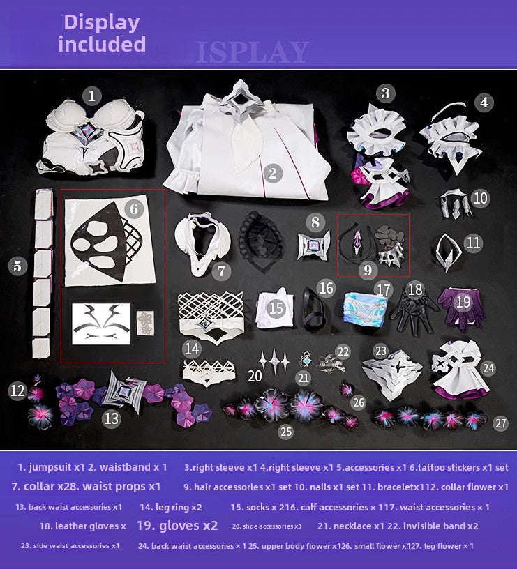 Honkai Impact 3cos Clothing the Last Absent-minded Law Kiana Caslana Cosplay Clothing