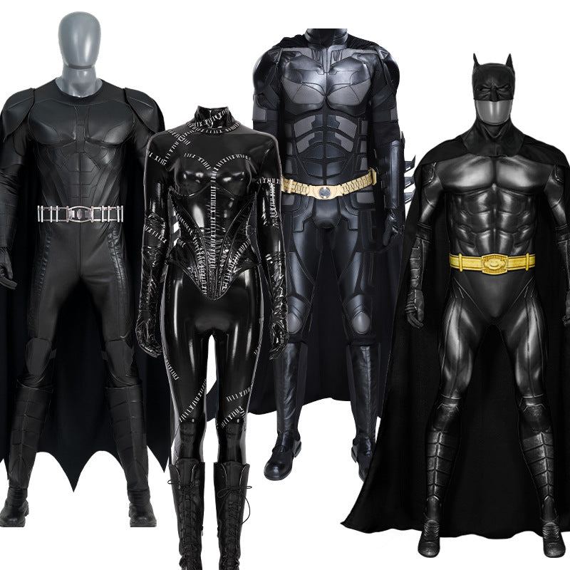 Costume d'Halloween Catwoman Batman Black Cos Comic Show en stock Shadow 